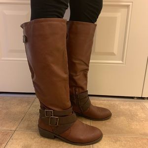 Pink and Pepper Knee High Boots